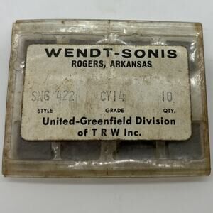 (38) Wendt-Sonis Machining Carbide Cuttting Inserts SNG-422 Grade CY-14 Tooling